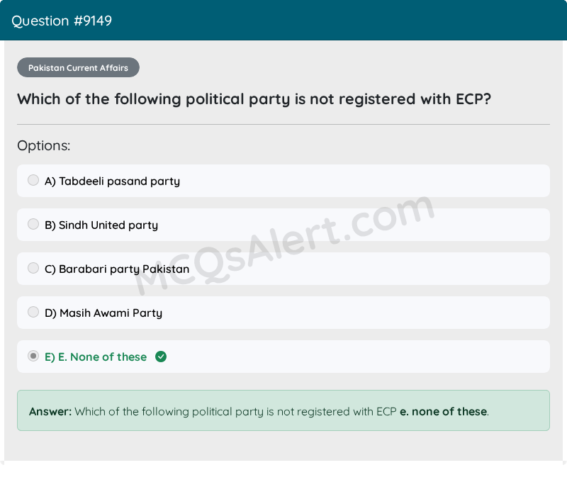 Question Screenshot