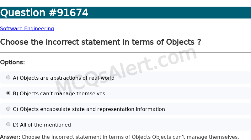 Question Screenshot