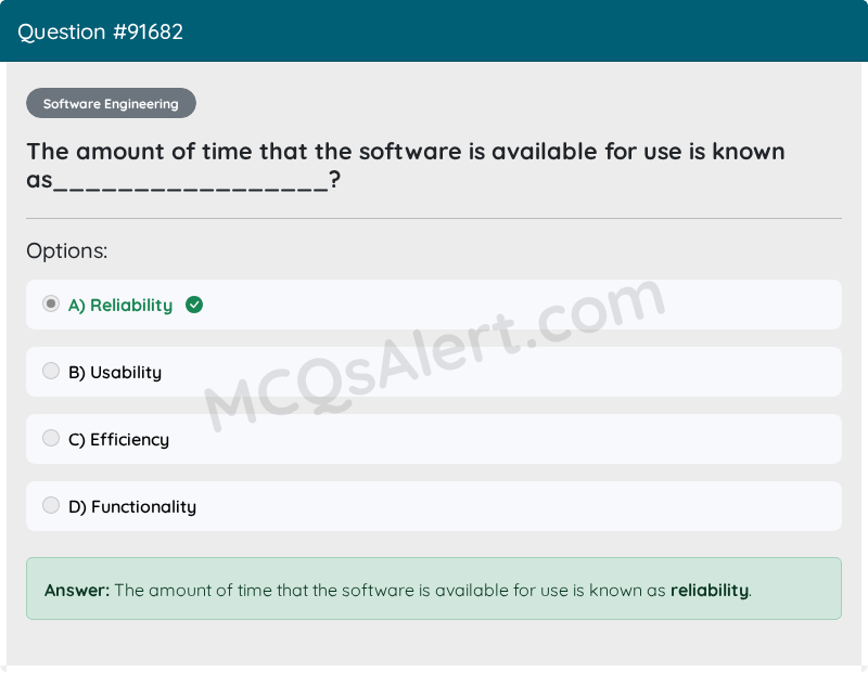 Question Screenshot