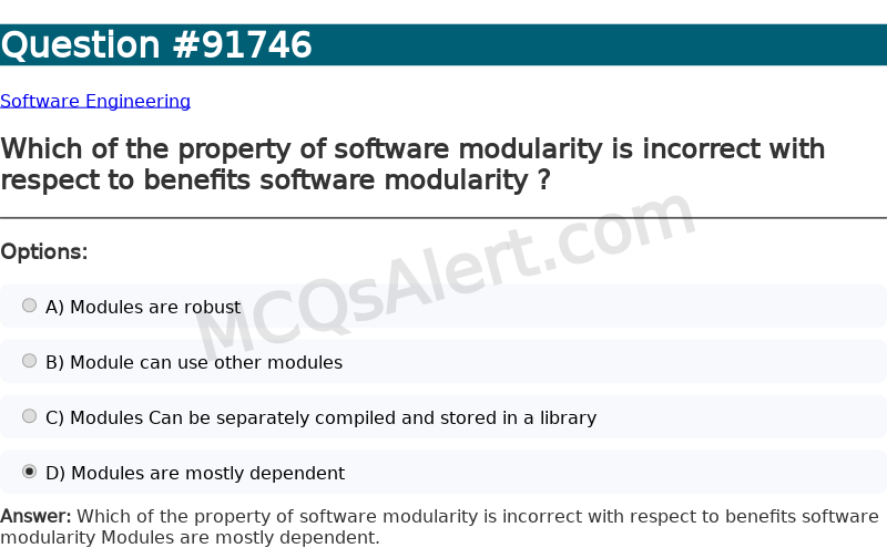 Question Screenshot