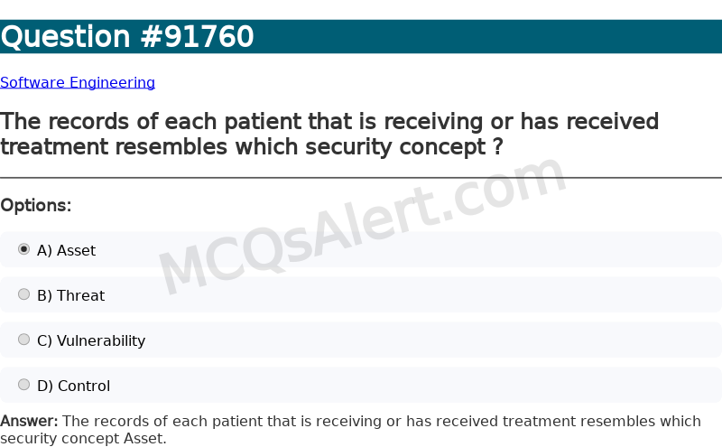 Question Screenshot