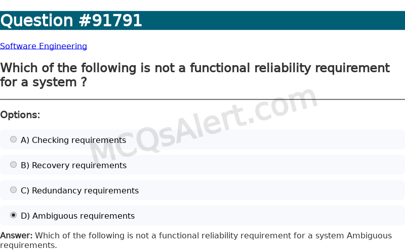 Question Screenshot