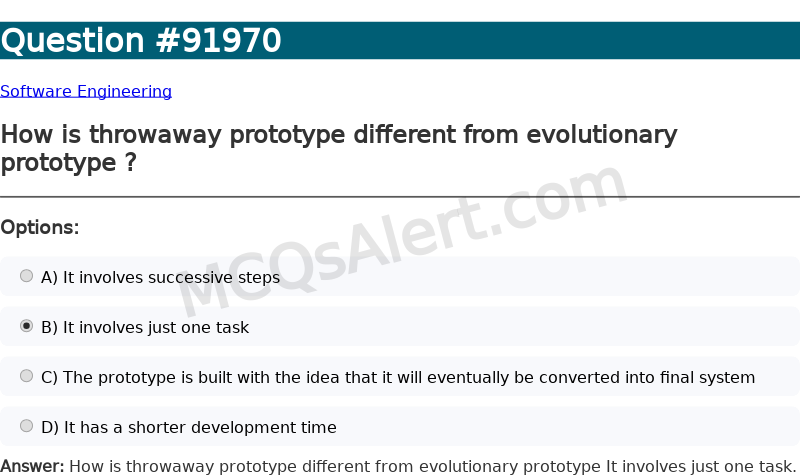 Question Screenshot
