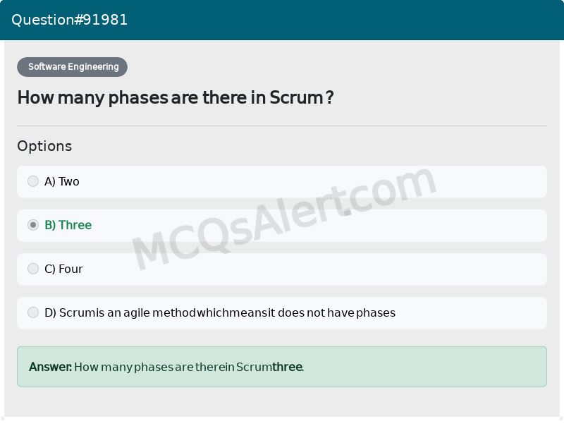 Question Screenshot