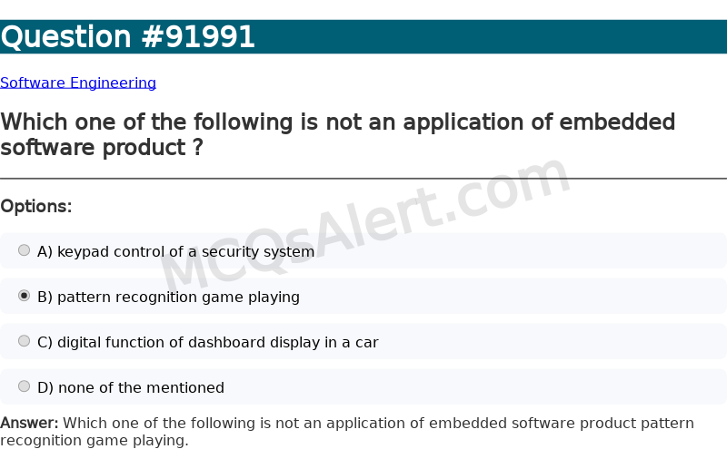 Question Screenshot