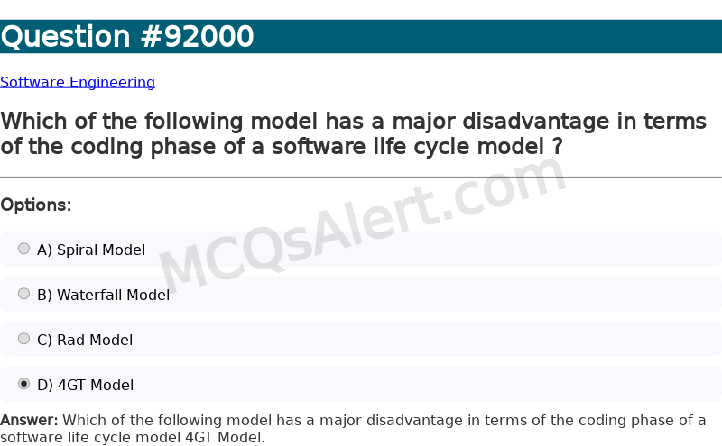 Question Screenshot