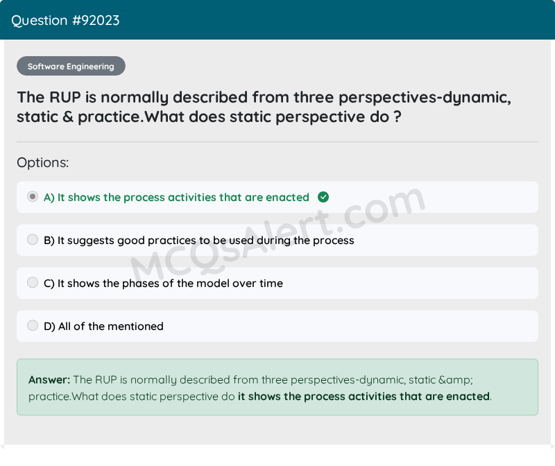 Question Screenshot