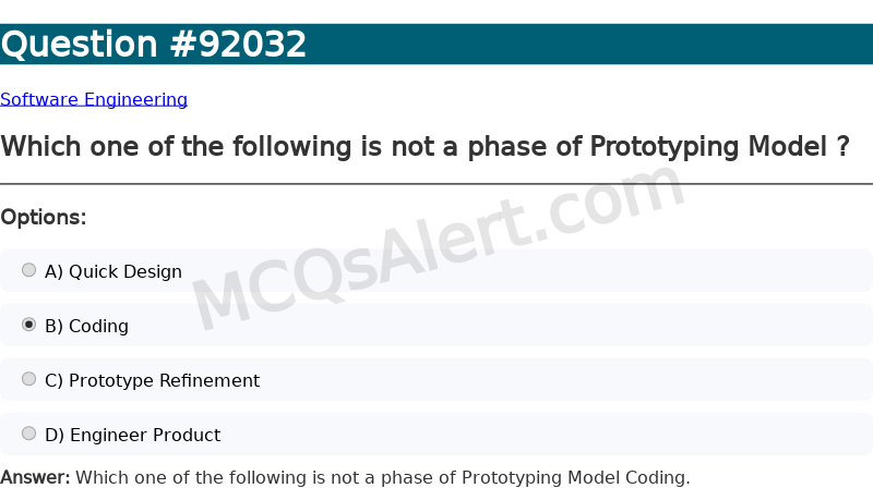 Question Screenshot