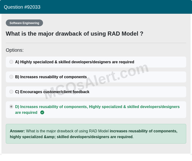 Question Screenshot