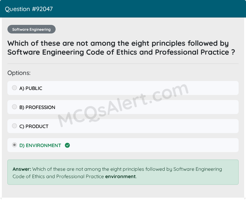 Question Screenshot