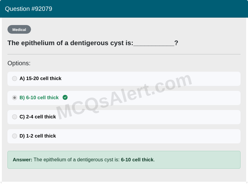 Question Screenshot