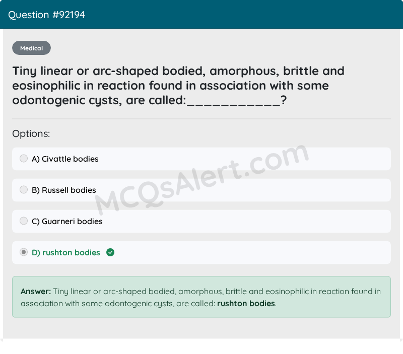 Question Screenshot