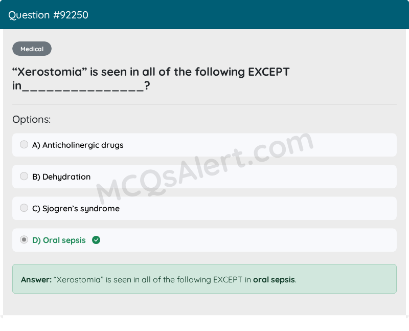 Question Screenshot