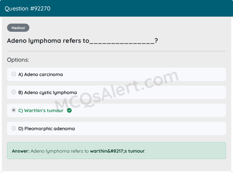 Question Screenshot