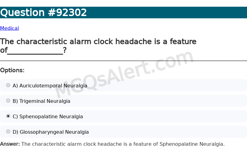 Question Screenshot