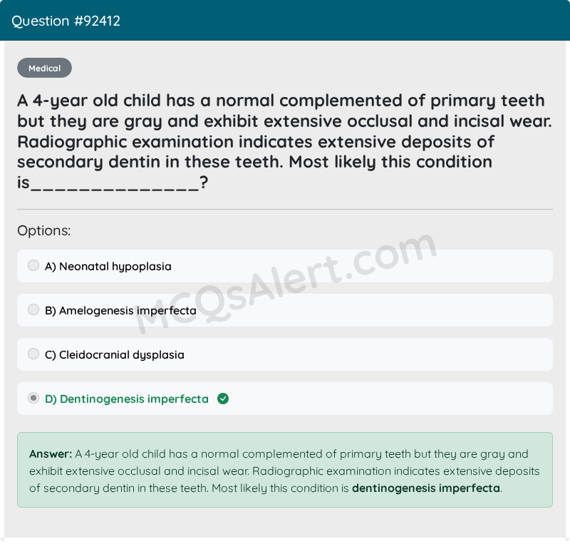 Question Screenshot