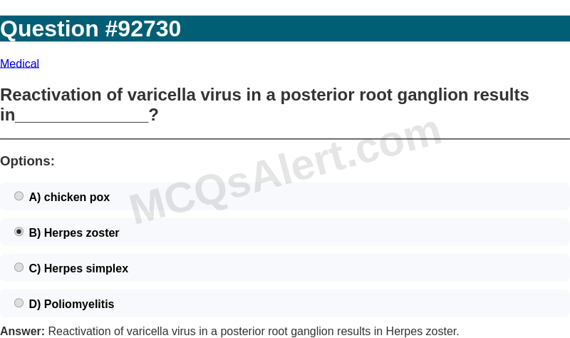 Question Screenshot