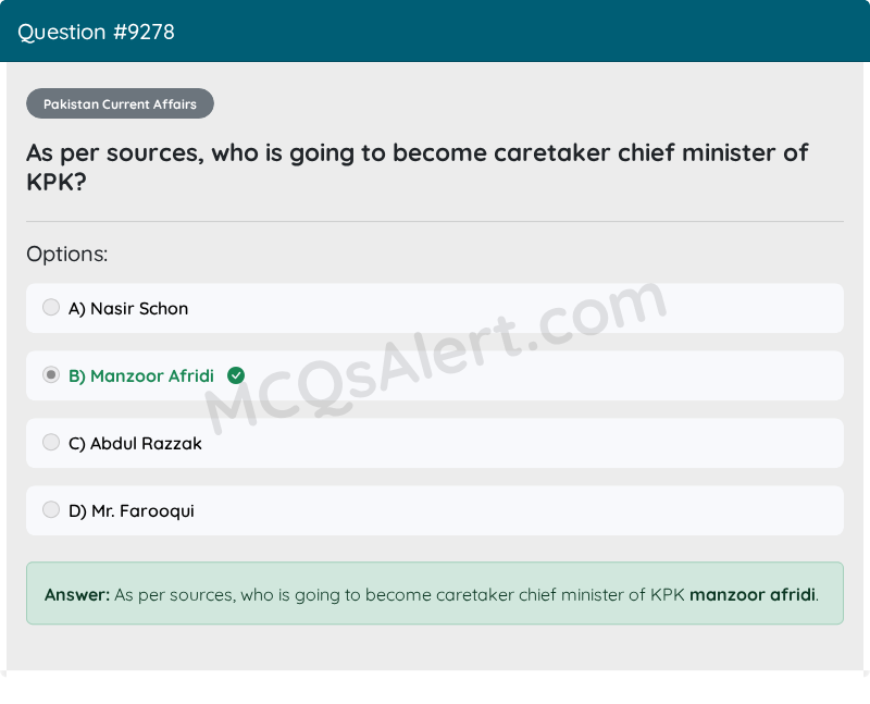 Question Screenshot