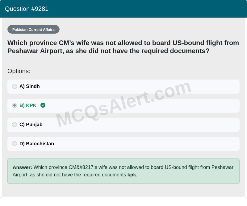 Question Screenshot
