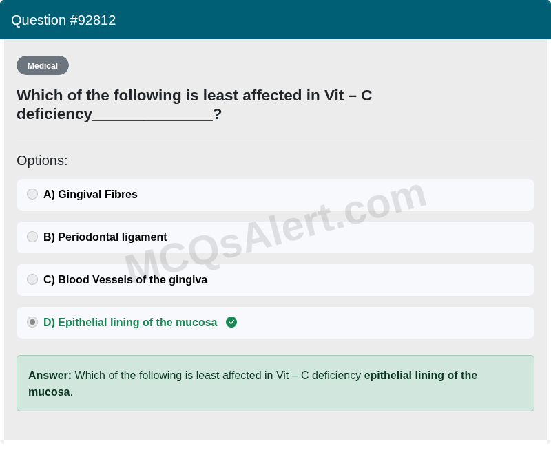 Question Screenshot