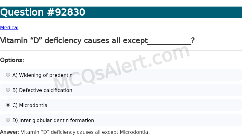 Question Screenshot