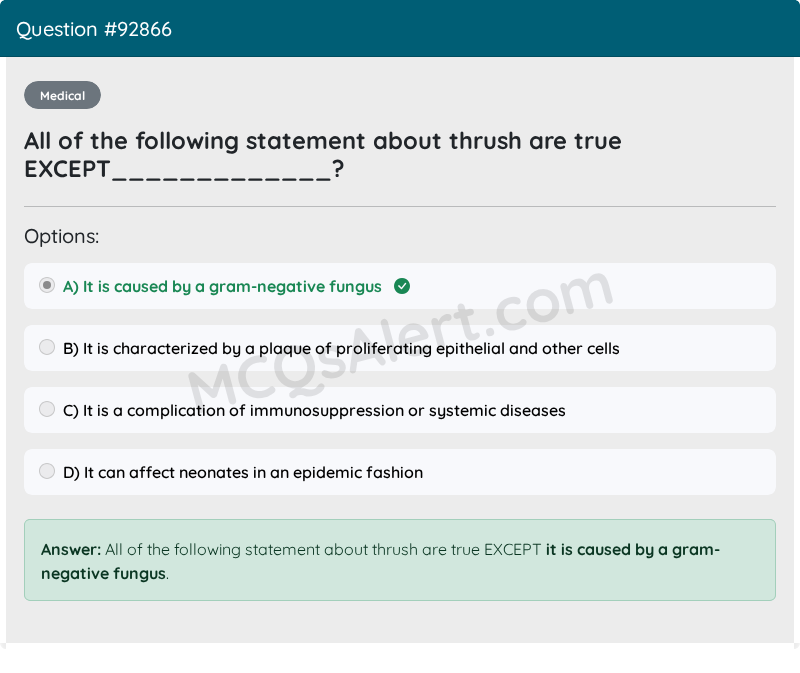 Question Screenshot