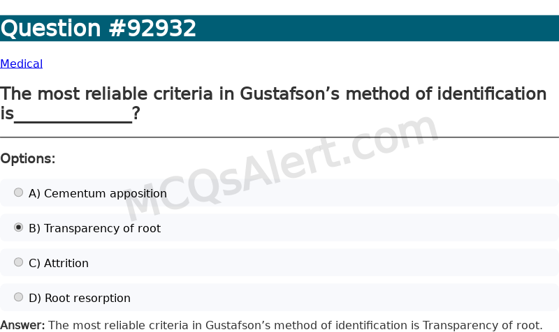 Question Screenshot