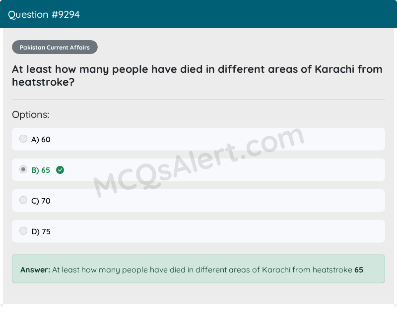 Question Screenshot