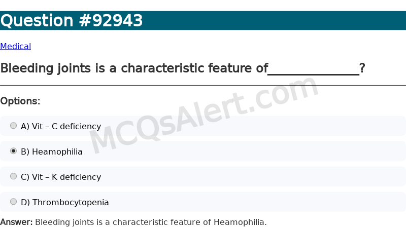 Question Screenshot
