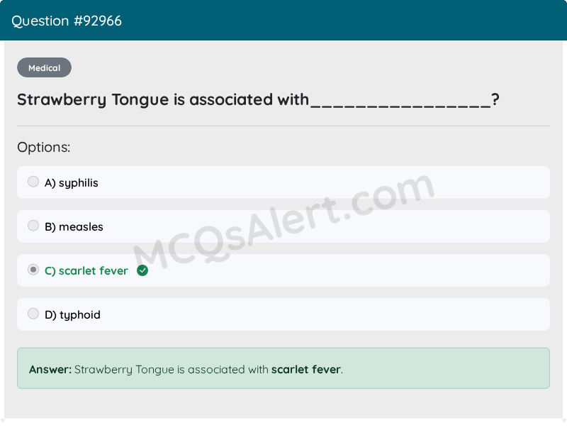 Question Screenshot
