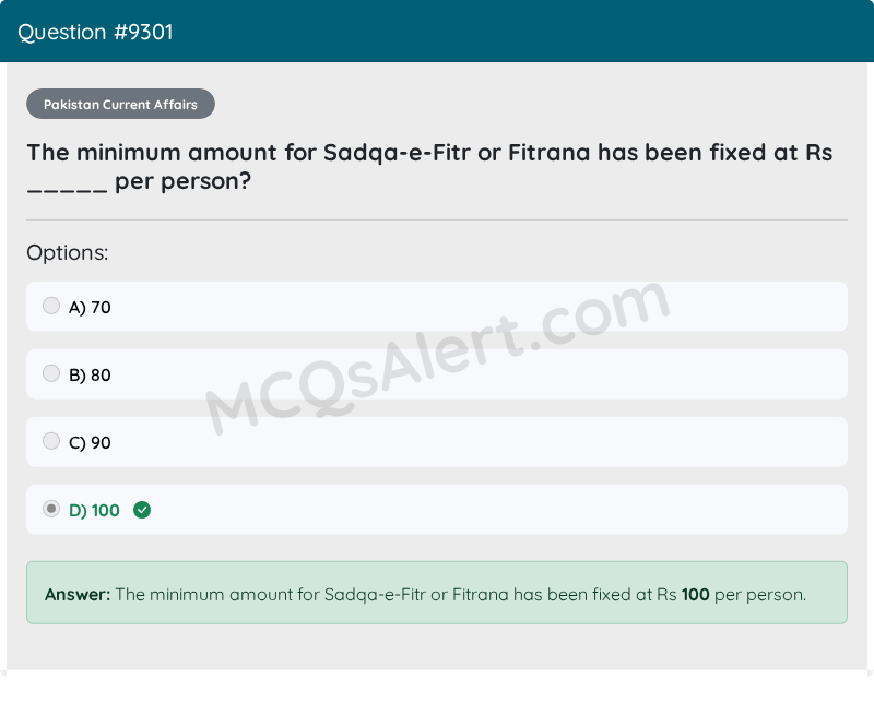 Question Screenshot