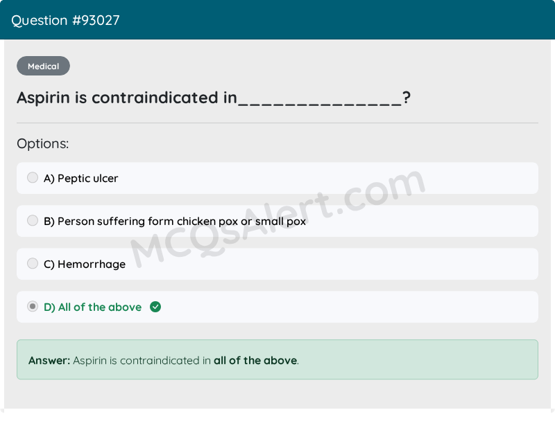 Question Screenshot