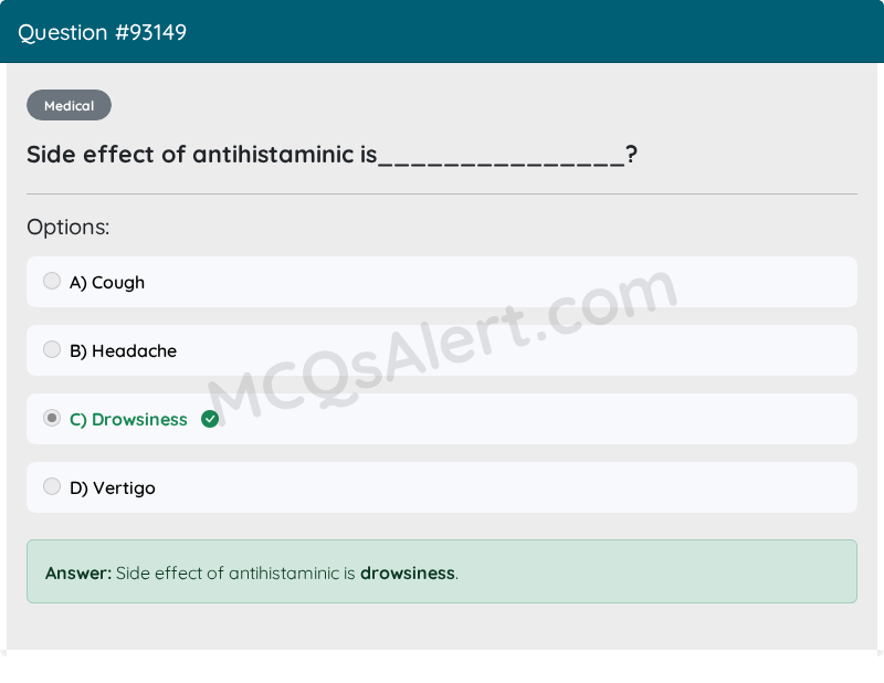 Question Screenshot
