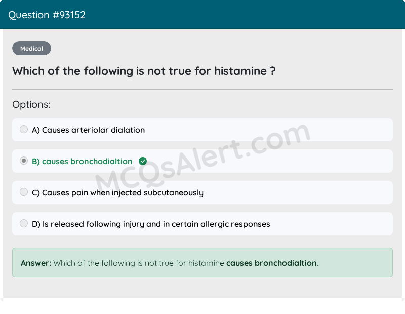 Question Screenshot