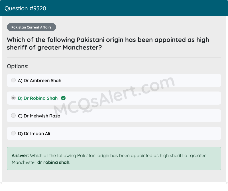 Question Screenshot