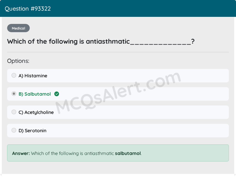Question Screenshot