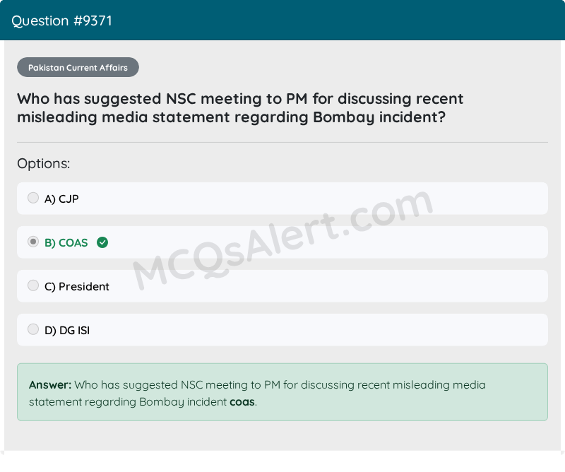 Question Screenshot