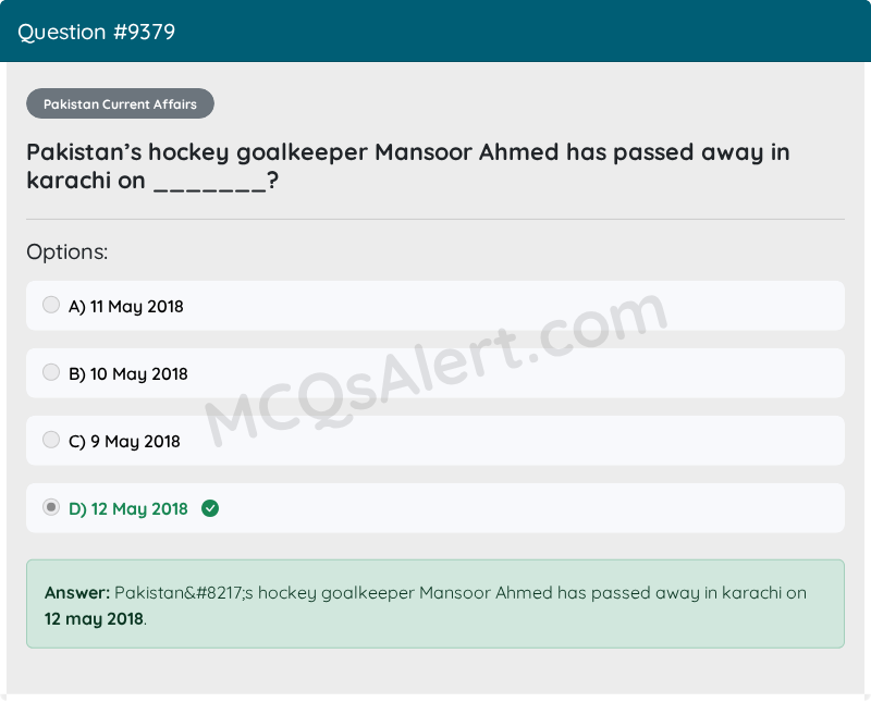 Question Screenshot