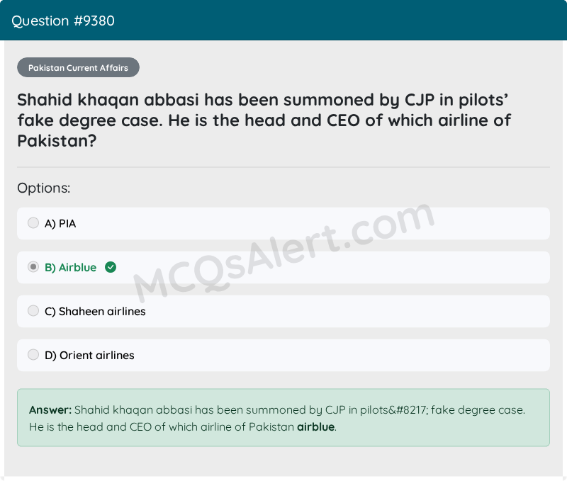 Question Screenshot