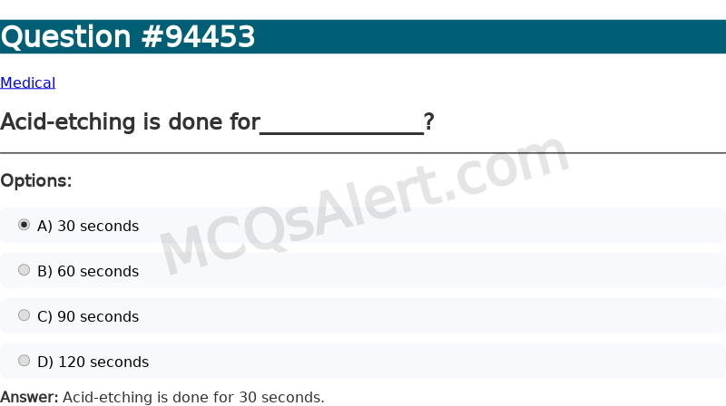 Question Screenshot