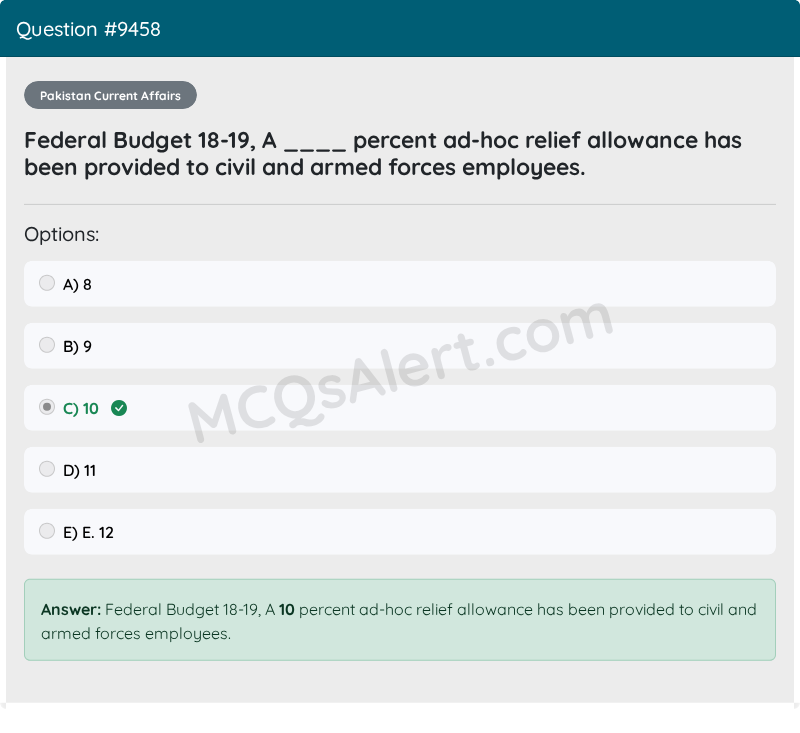 Question Screenshot