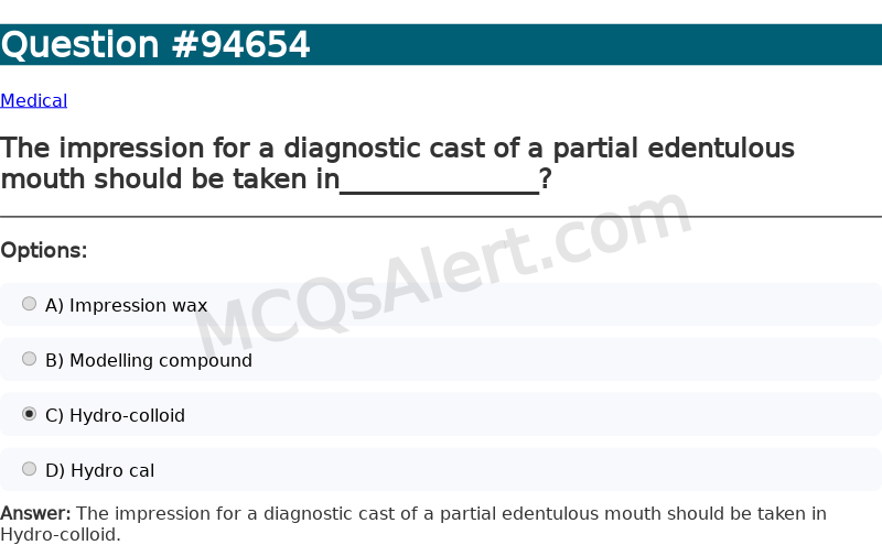 Question Screenshot
