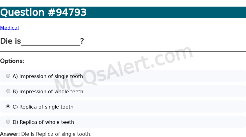 Question Screenshot
