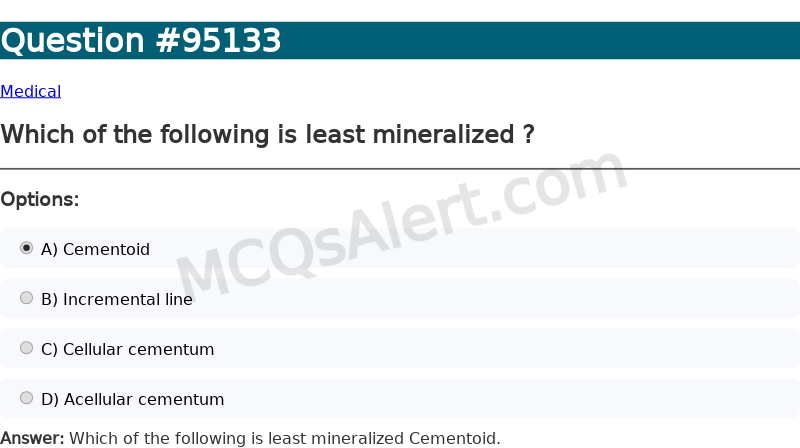 Question Screenshot