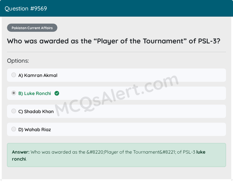 Question Screenshot