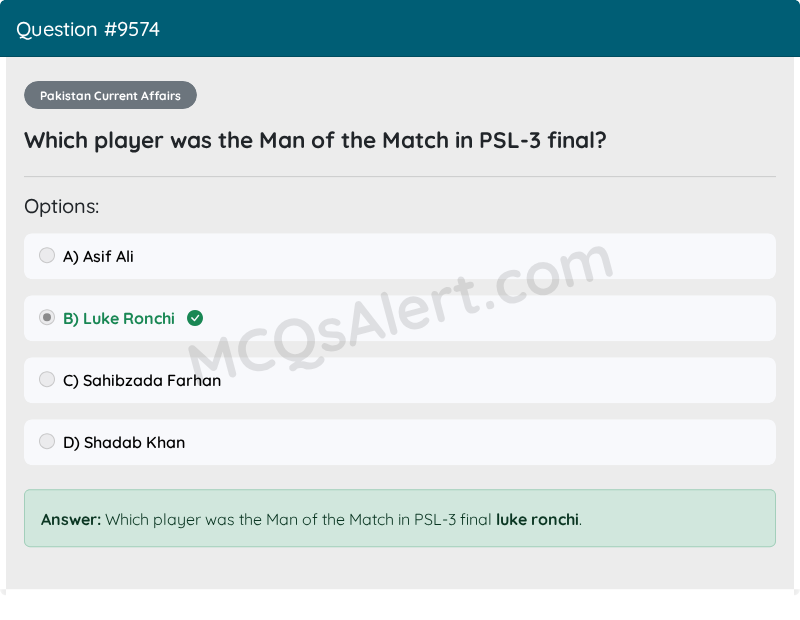 Question Screenshot