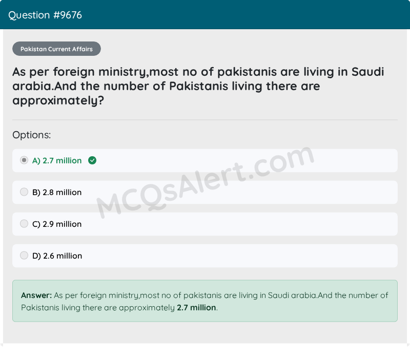 Question Screenshot