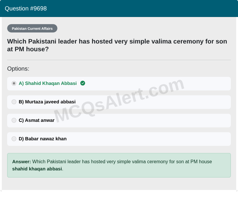 Question Screenshot