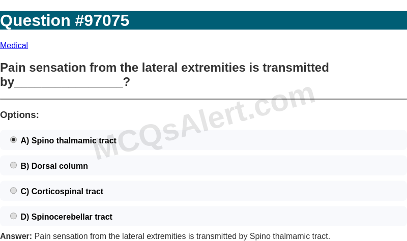 Question Screenshot