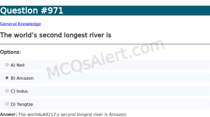 Question Screenshot
